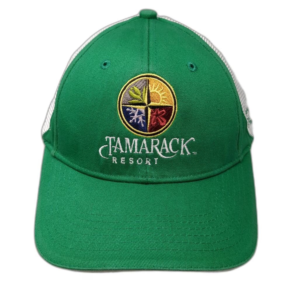 Legendary Headwear Tamarack Resort Osprey Meadows Green Baseball Cap OSFM Hat